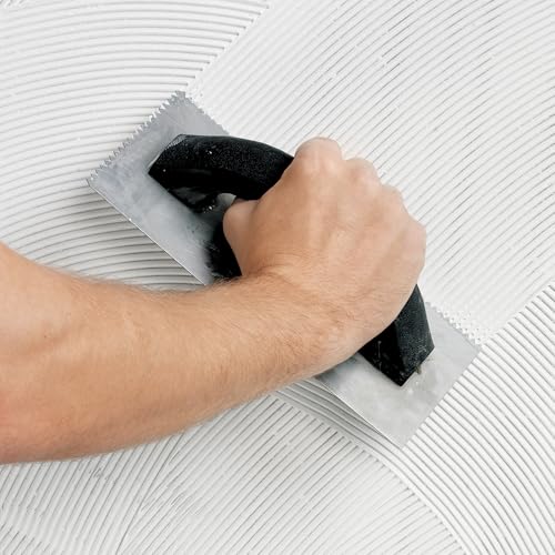 QEP 3/16" x 5/32" V-Notch Economy Flooring Trowel