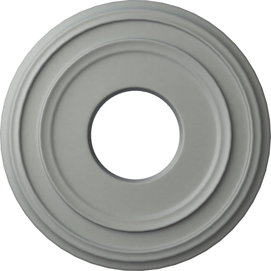 12 3/8"OD x 4"ID x 1 1/8"P Classic Ceiling Medallion (Fits Canopies up to 7 1/4")