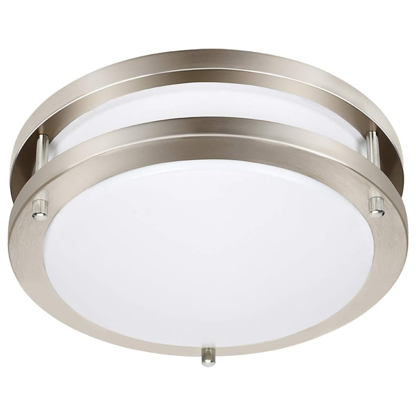 Drosbey 36W Dimmable LED Ceiling Light Fixture, 12" Flush Mount, 4000 Lumens, 5000K Daylight White, Bedroom Kitchen Bathroom