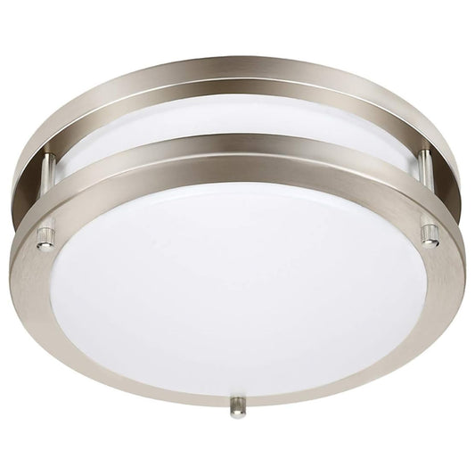 Drosbey 36W Dimmable LED Ceiling Light Fixture, 12" Flush Mount, 4000 Lumens, 5000K Daylight White, Bedroom Kitchen Bathroom