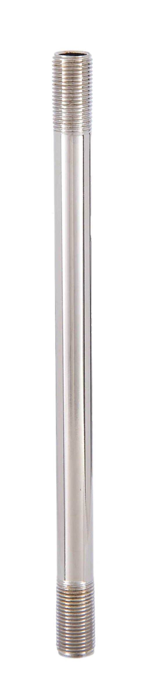 B&P Lamp® 18 Inch Nickel Plated 1/8 IP Steel Threaded Rod