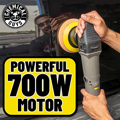 Chemical Guys TORQX 13-Piece Dual-Action Polisher Kit with Pads, Accessories & Arsenal Bag for Paint Correction and Detailing