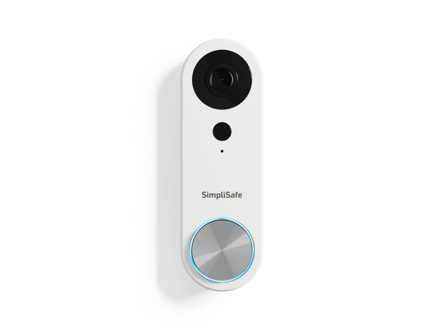 SimpliSafe Wired Doorbell,1080p - Compatible with SimpliSafe Home Security System - Latest Gen