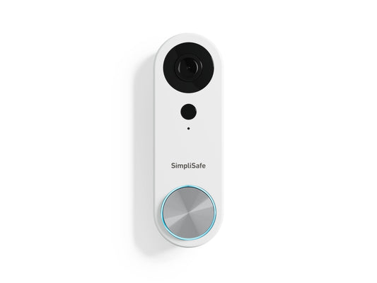 SimpliSafe Wired Doorbell,1080p - Compatible with SimpliSafe Home Security System - Latest Gen