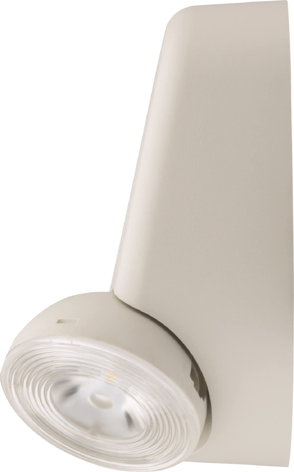 Lithonia Lighting Basics Low Profile LED Emergency Light, Ceiling or Wall Mount, Dual Voltage 120/277V, White Thermoplastic (EU2L M12)