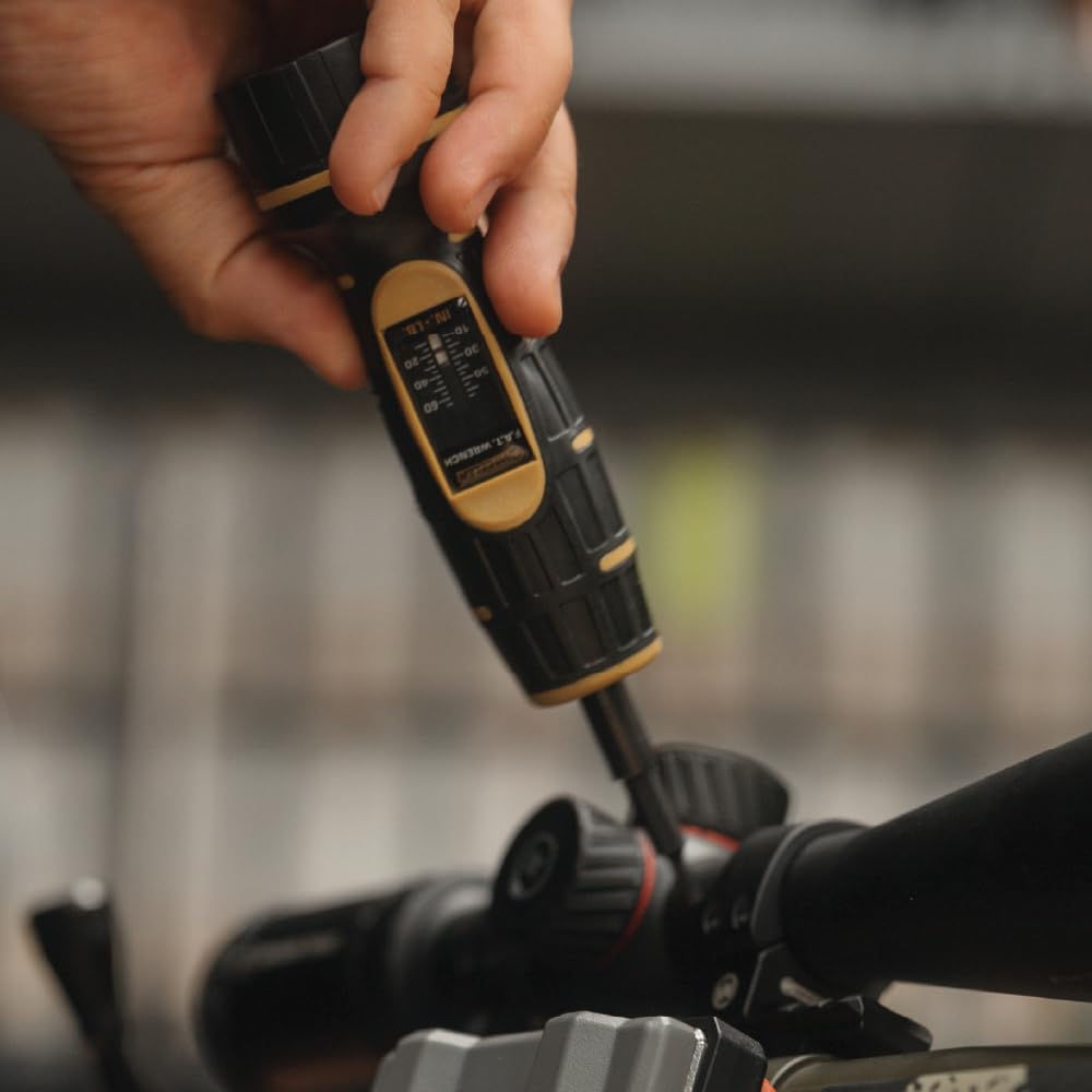 Wheeler Manual Firearms Accurizing Torque Wrench with Inch/Pounds Measurement, Bits and Storage Case for Scope Mounting, Gunsmithing and Maintenance