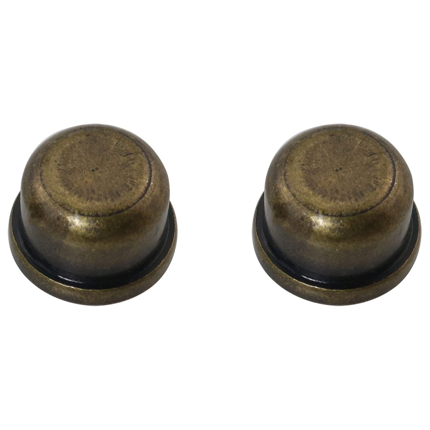 DGBRSM 2pcs Solid Lamp Finials Caps Tapped of Tops for Lamp Shade Holder Harp Lamp Finial Knob Lamp Accessories, Bronze