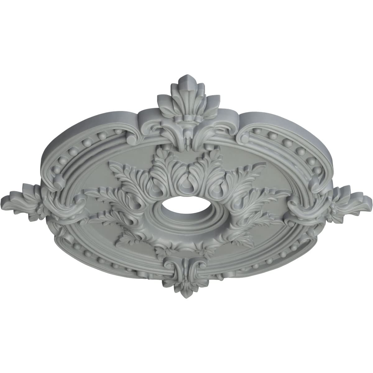 Ekena Millwork CM28BE 28 3/8"OD x 3 3/4"ID x 1 5/8"P Benson Classic Ceiling Medallion