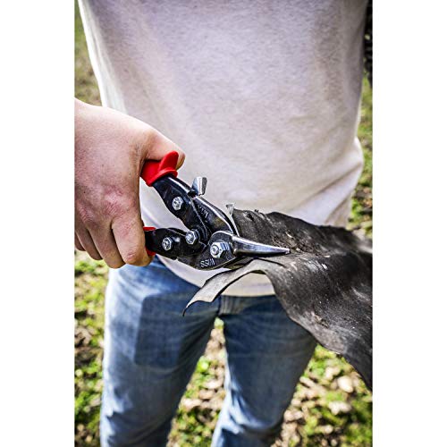 Crescent Wiss 9-3/4" MetalMaster Compound Action Straight and Left Aviation Snips - M1R