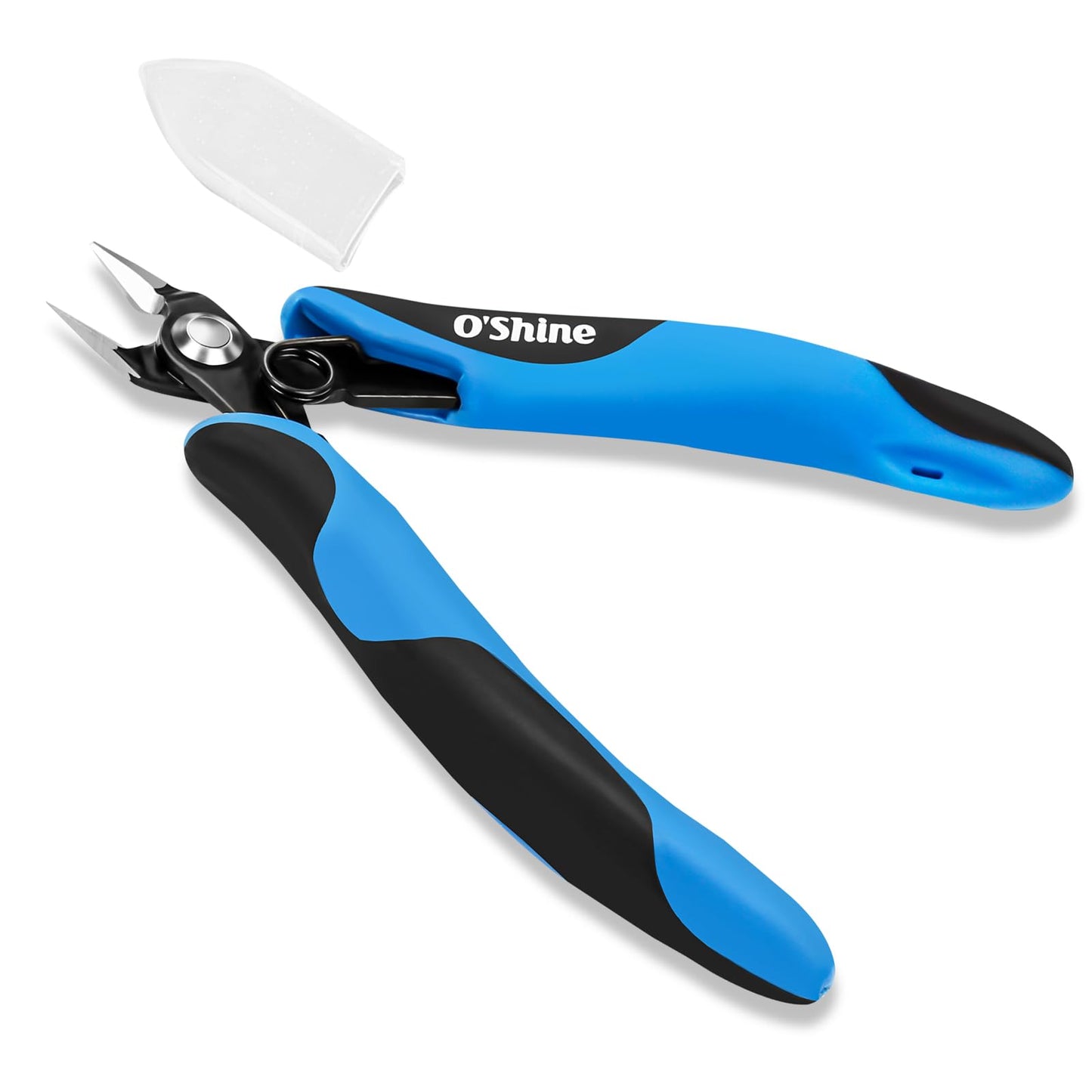 O’Shine Double-Edged Sprue Cutter for Beginners – Sharp Nippers for Plastic Models, Gunpla Gundam Kits with Protective Sheath