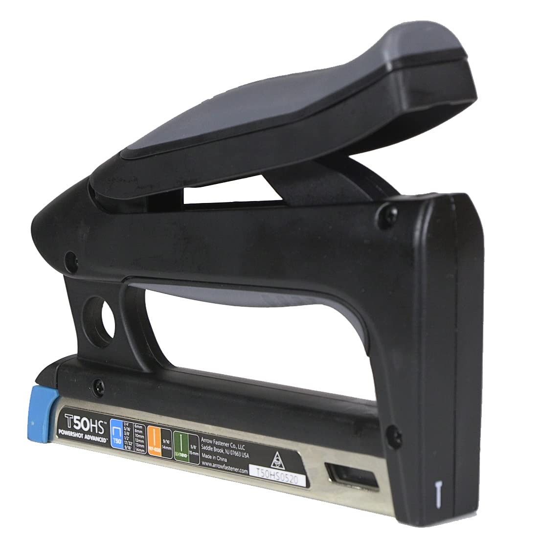 Arrow T50HS PowerShot 2-in-1 Heavy Duty Staple & Nail Gun for Wood, Furniture, Upholstery & Crafts – Fits T50 Staples & 5/8” Brad Nails