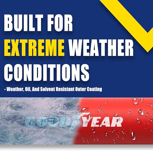 Goodyear 50' x 3/8" Hybrid Air Hose - 300 PSI - Kink Free - Made in USA