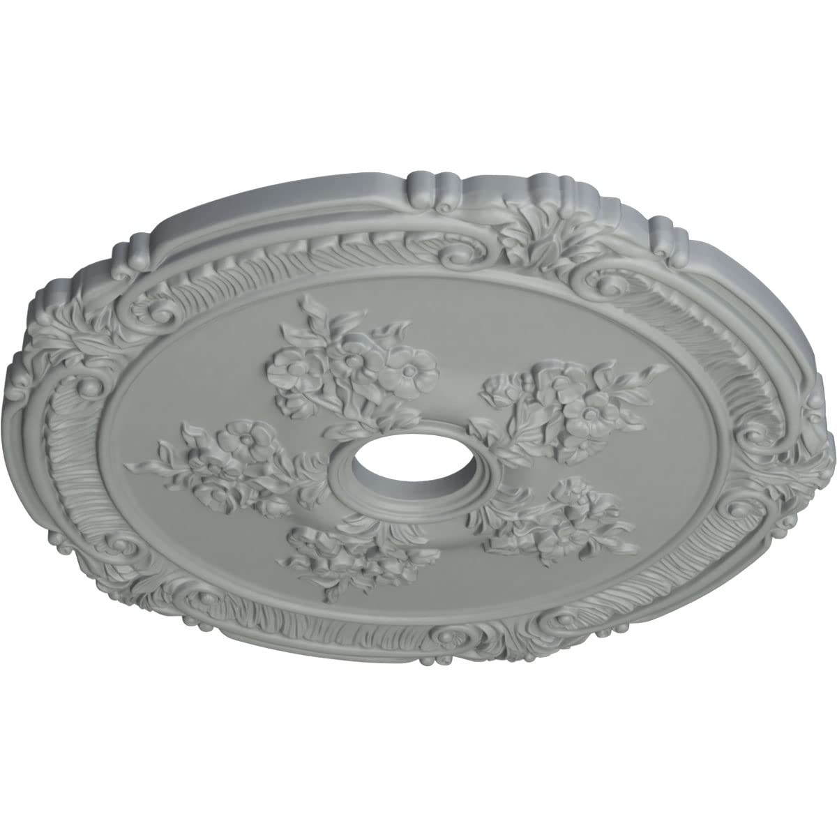 26"OD x 3 3/4"ID x 1 1/2"P Attica with Rose Ceiling Medallion (Fits Canopies up to 4 1/2")