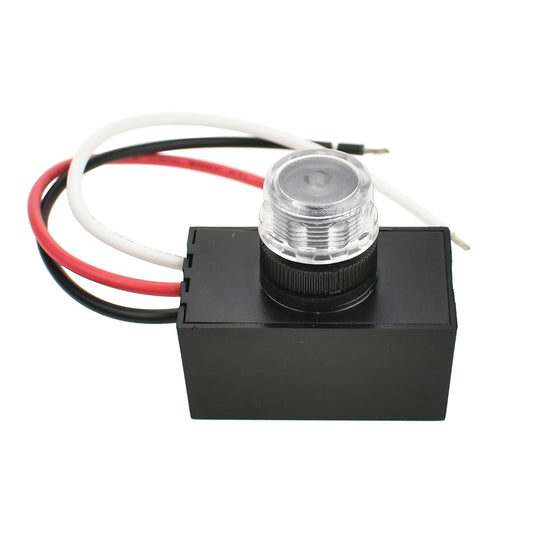 J.LUMI YCA1030 Hard-Wired Post Eye Light Control with Photocell Sensor, Dusk-to-Dawn Outdoor Light Sensor, UL Listed