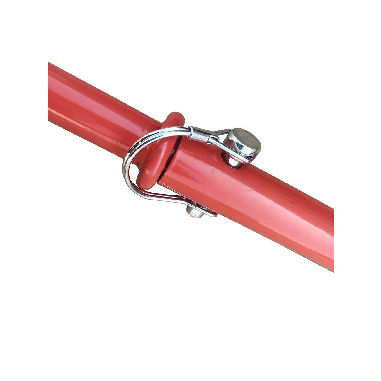 Thunderbay Heavy Duty steel chisel for ice Fishing, Red