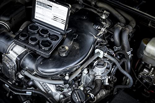 GEARWRENCH 6 Pc. Oil Canister Socket Set Service Kit, 41890