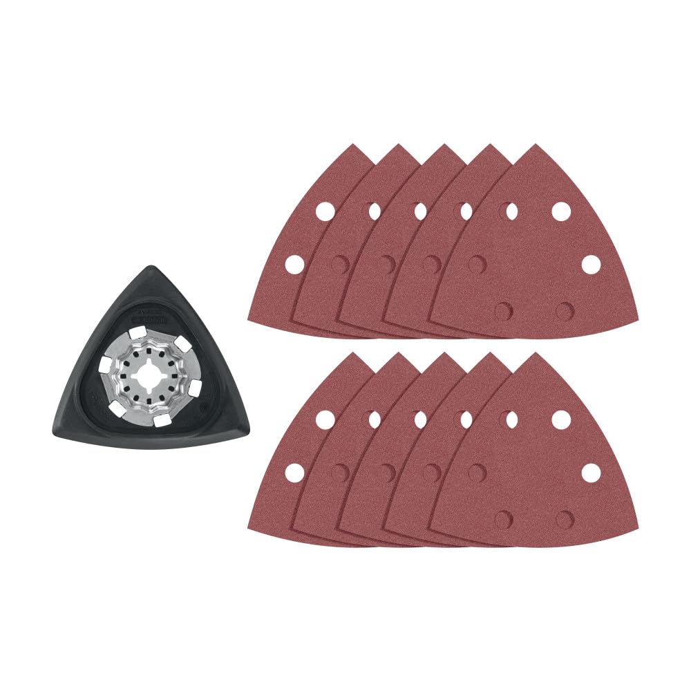 Bosch OSL350SPDK 11 pc. Starlock® Oscillating Multi-Tool Delta Sanding Pad Kit