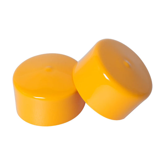 POWERTEC 2-1/2" ID Dust Collection End Cap for 2-1/2" OD Pipes, Plastic Pipe Cover for Woodworking Dust Systems, 2-Pack (70451-P2)