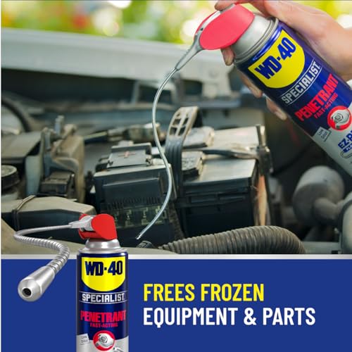 WD-40 Specialist Penetrant with Flexible Straw, 13.5 oz.