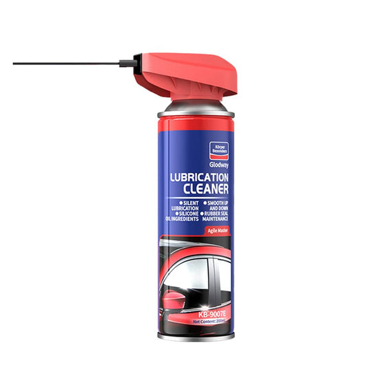 Glodway Silicone Lubricant Spray 6.76oz – Smart Straw 2-Way Spray for Garage Doors, Hinges, Bikes, Sewing Machines & Metal Parts