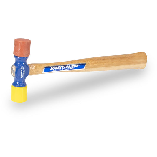VAUGHAN Soft Face Hammer, American High Carbon Steel Head, 6 oz, Made In The USA, SF6, VN19310