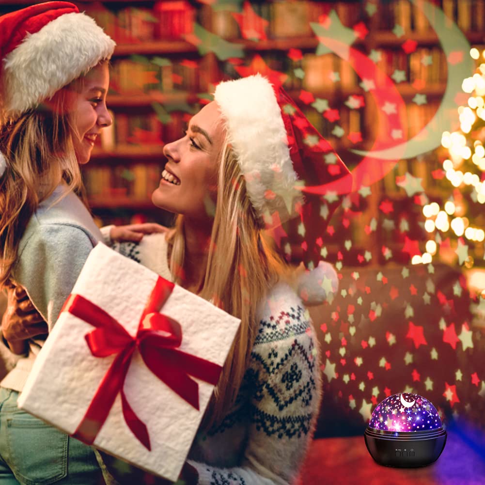 MOKOQI Spiderman 2-in-1 Night Light & Star Projector for Boys | Avengers Superhero Bedroom Decor & Gift for Kids 4-6