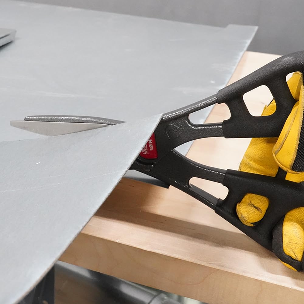 Malco MC12NG 12 in. Combination Cut Aluminum Snip with Comfort Grip