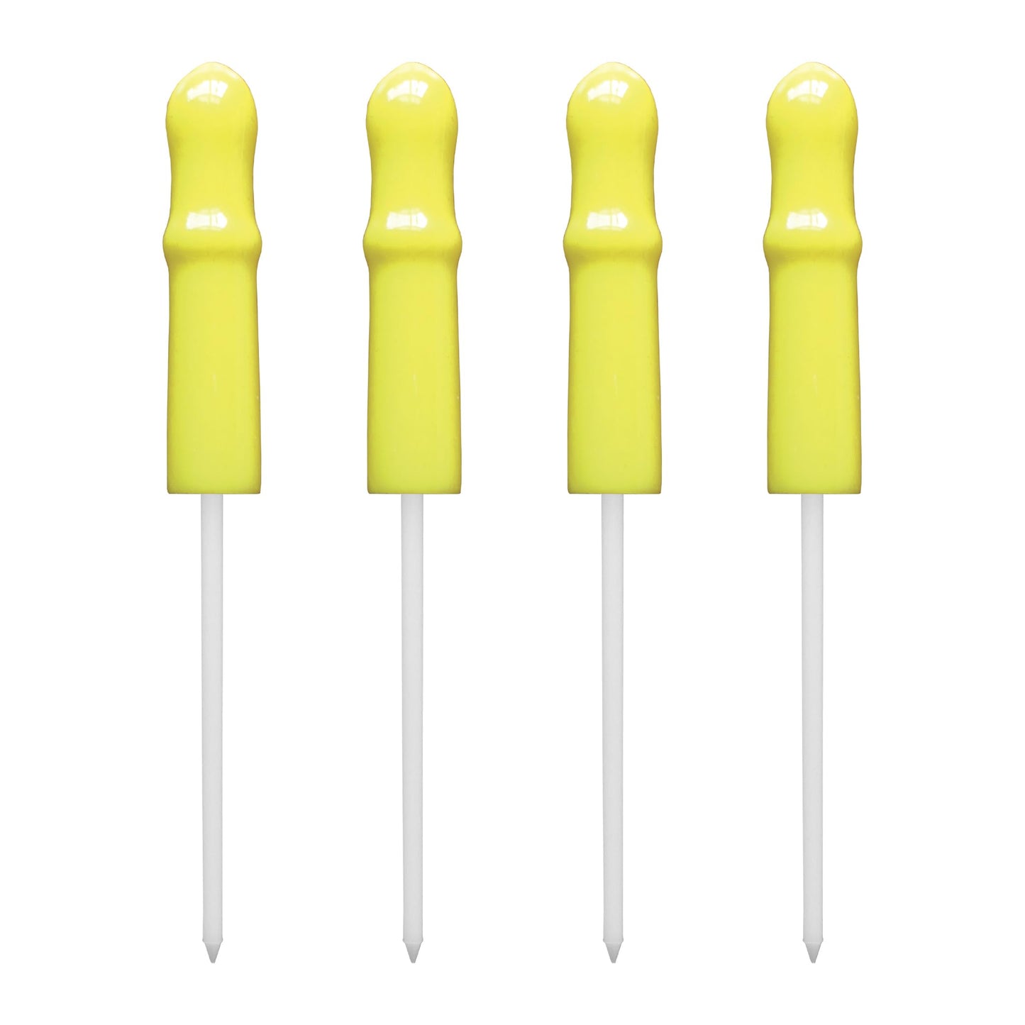 Caulk Cap CCY Caulk Saver Series, Reusable Caulk Tube Sealers with Built-in Puncture Pin, 4 Pack