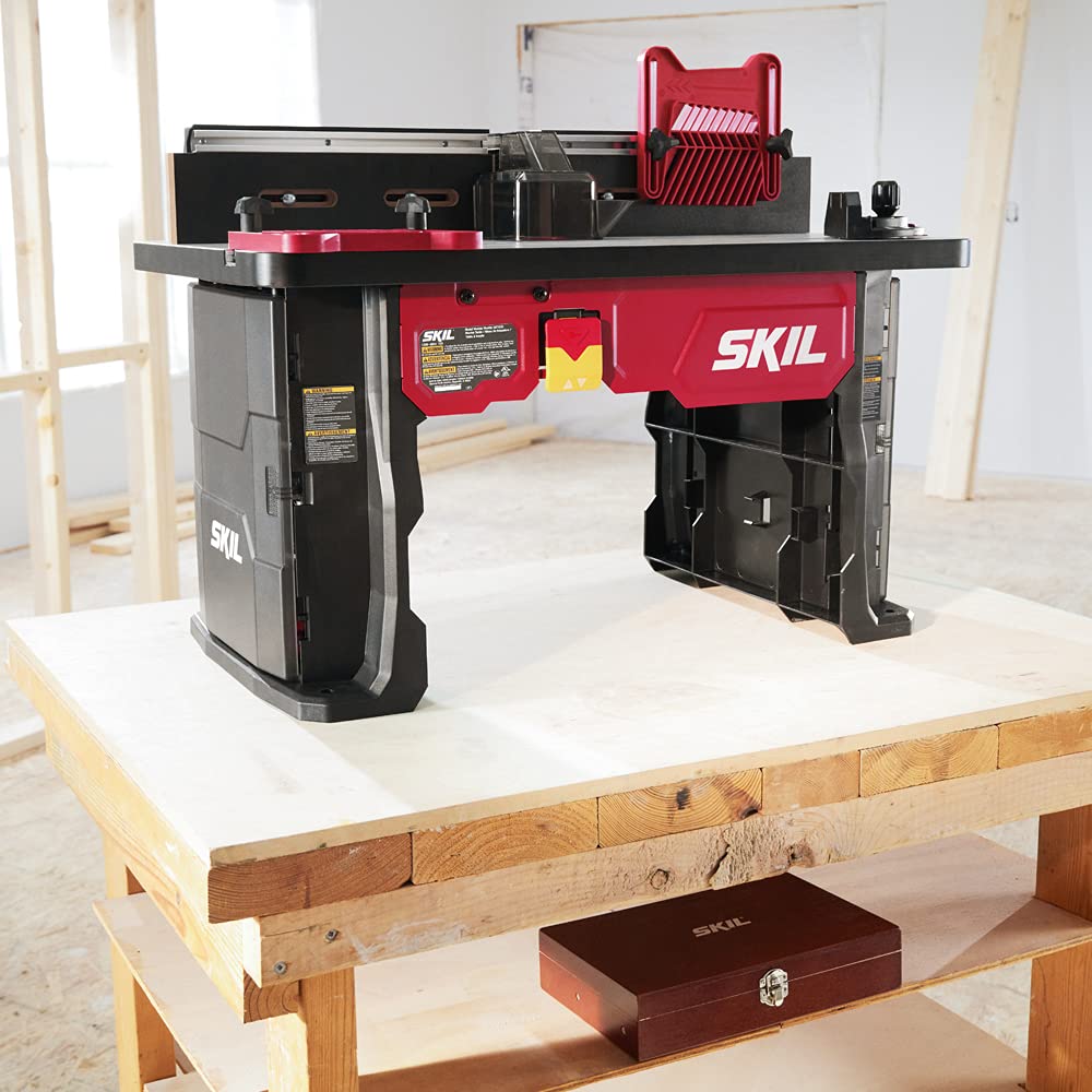 SKIL SRT1039 Benchtop Portable Router Table for SKIL Routers RT1323-00 & RT1322-00 (Router Not Included)