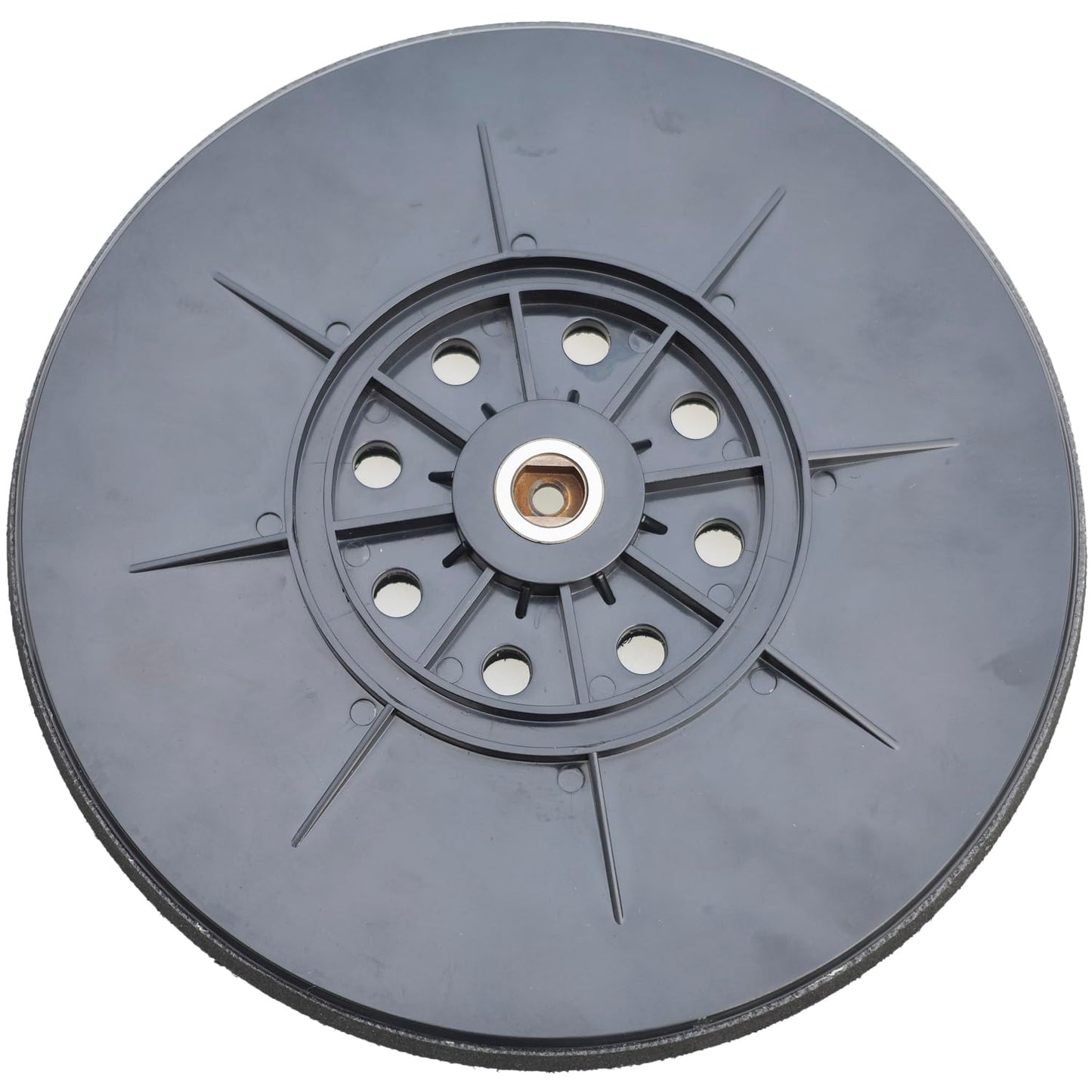 9-Inch Drywall Sanding Pad Replacement, 8-Hole Dust Pickup Backing Pad, Hook & Loop for Grinding, Polishing & Sanding Discs