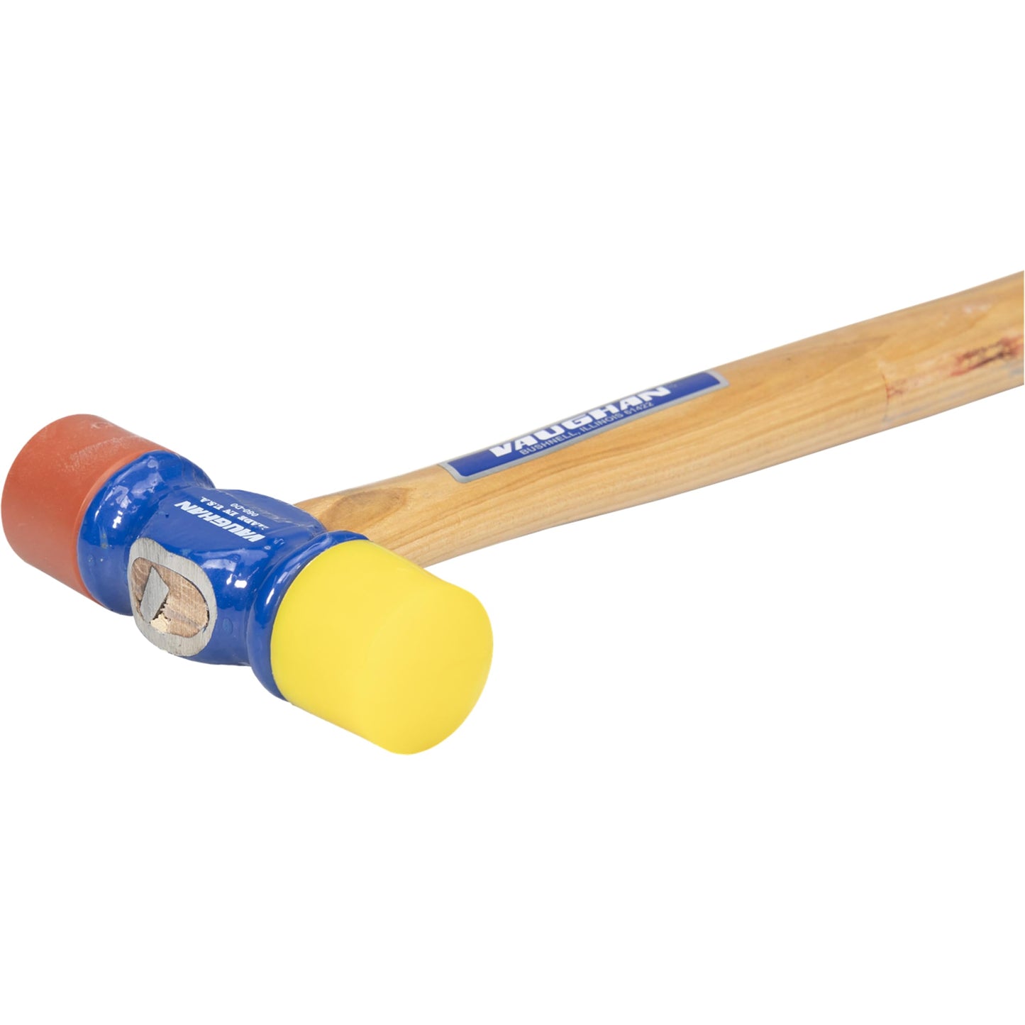 VAUGHAN Soft Face Hammer, American High Carbon Steel Head, 12 oz, Made In The USA, SF12, VN19410