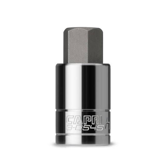 Capri Tools 3-0545 17 mm Hex Bit Socket, 1/2-Inch Drive, Metric