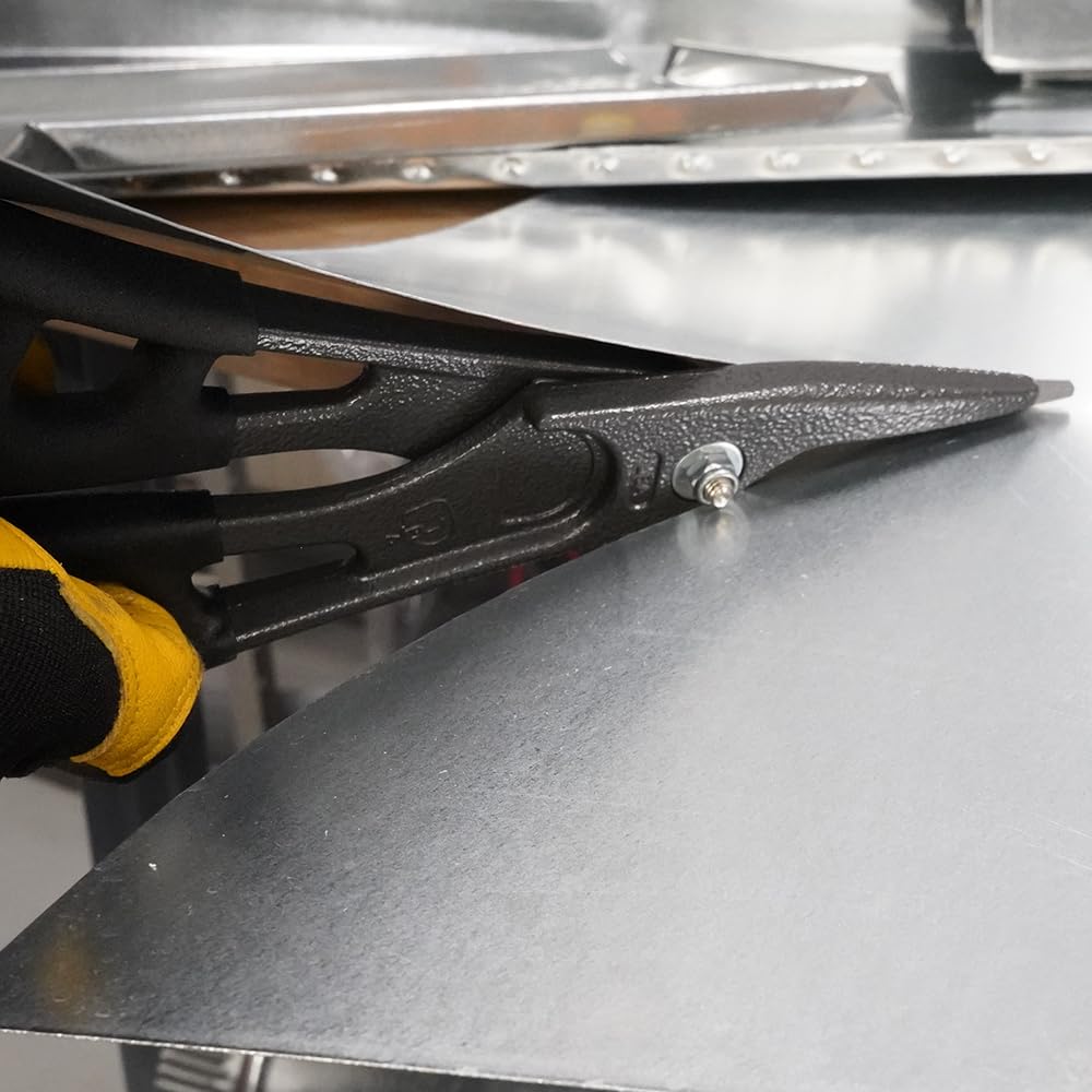 Malco MC12NG 12 in. Combination Cut Aluminum Snip with Comfort Grip