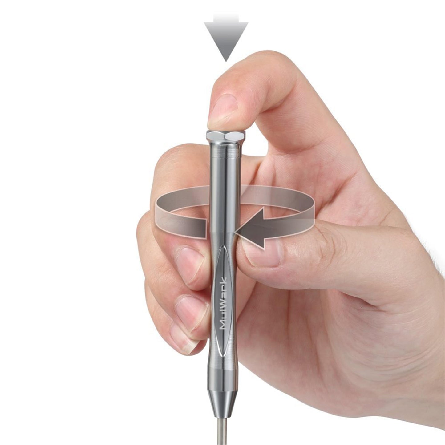 MULWARK 6-Piece Mini Magnetic Screwdriver Set, Precision Flathead & Phillips for Eyeglasses, Watches, Electronics, Phones, Computers