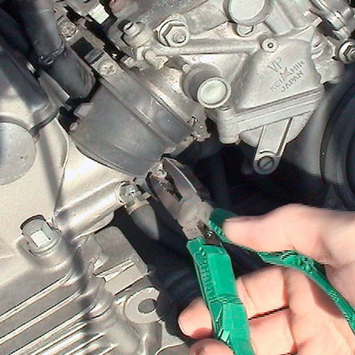 ENGINEER PZ-58 Screw Removal Pliers Stripped Screw Extractor (Combination Pliers) with unique non-slip jaws for damaged or rusted fasteners