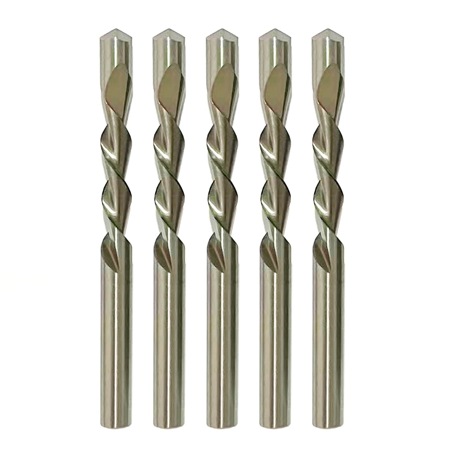 12-Piece 1/4" Drywall Cutting Drill Bits, HSS65(M2) Guide Point for Spiral Saw & Power Tools