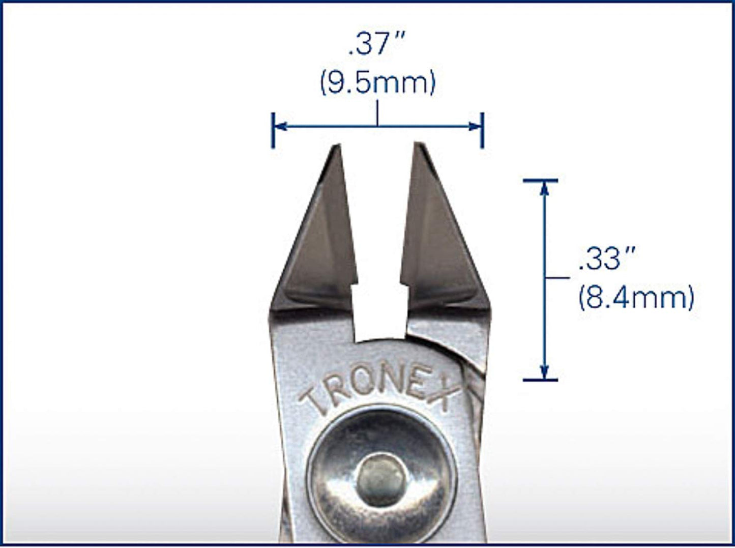 Cutters - Tronex Taper Head, Relieved, Razor Flush Edges
