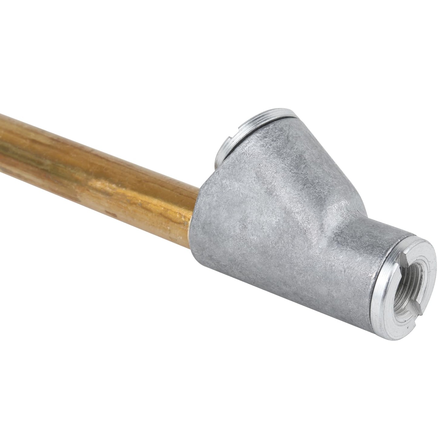 Straight Foot Dual Head Air Chuck Tire Pressue Guage, 1/4" FNPT, 150 PSI, Truck, Tractor Trailer, Semi Truck, Dually, RV & Car, S-693 (Single Pack)