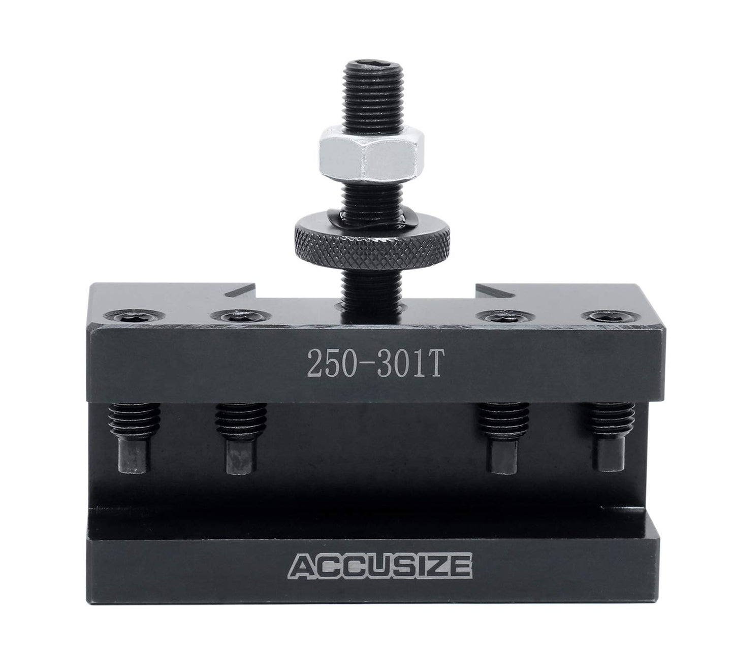 Accusize Industrial Tools CXA Turning and Facing Holder, for 1'' Turning Tools, Quick Change Tool Holder, Style 1, 0250-0301T