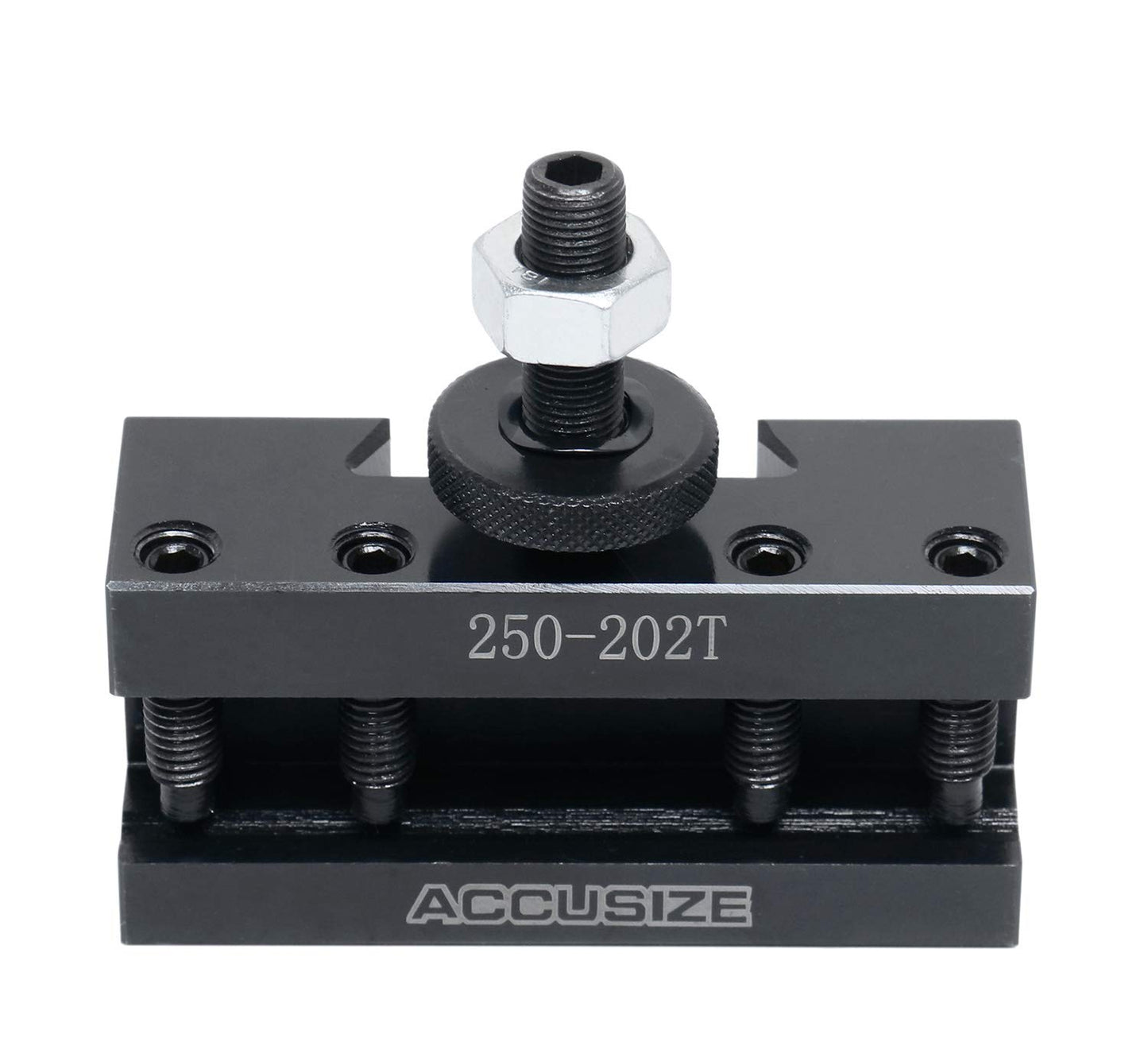 Accusize Industrial Tools Style Bxa Boring, Turning and Facing Holder, for 3/4" Turning Tools, Quick Change Tool Holder, Style 2 Ex-Large, 0250-0202T