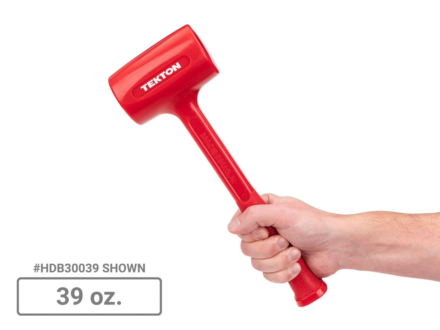 TEKTON Dead Blow Hammer Set, 3-Piece (13, 21, 39 oz.) | HDB93001 | Made in USA