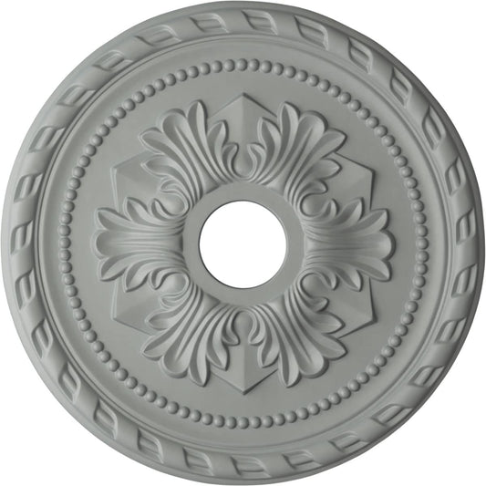 Ekena Millwork CM20PM 20 7/8-Inch OD x 3 5/8-Inch ID x 1 5/8-Inch P Palmetto Ceiling Medallion