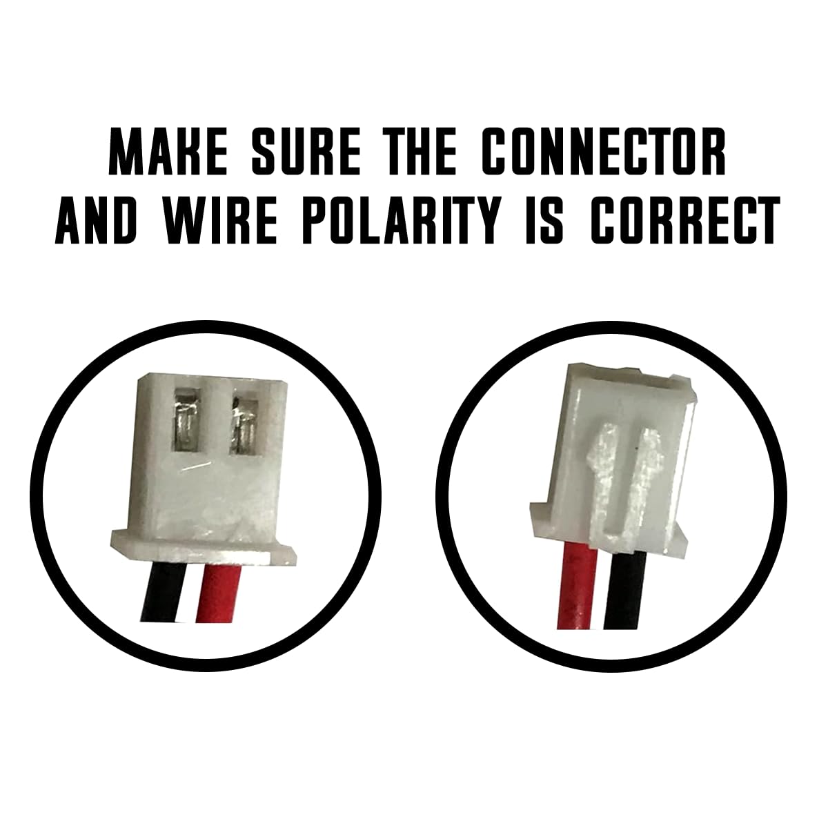 4.8V Ni-Cd Battery 700mAh for Exit Sign Emergency Light, Replaces BL93NC487/484/485, White Connector (5 Pack)