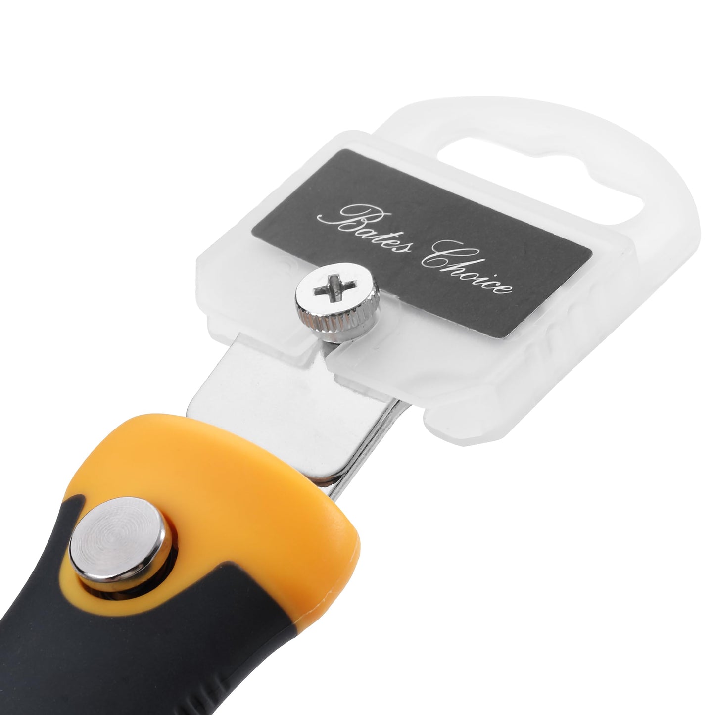 Bates 2-Pack Razor Blade Scraper Set with Adjustable & Standard Handles, 20 Blades, Stainless, Carbon & Plastic Blades, Storage Included