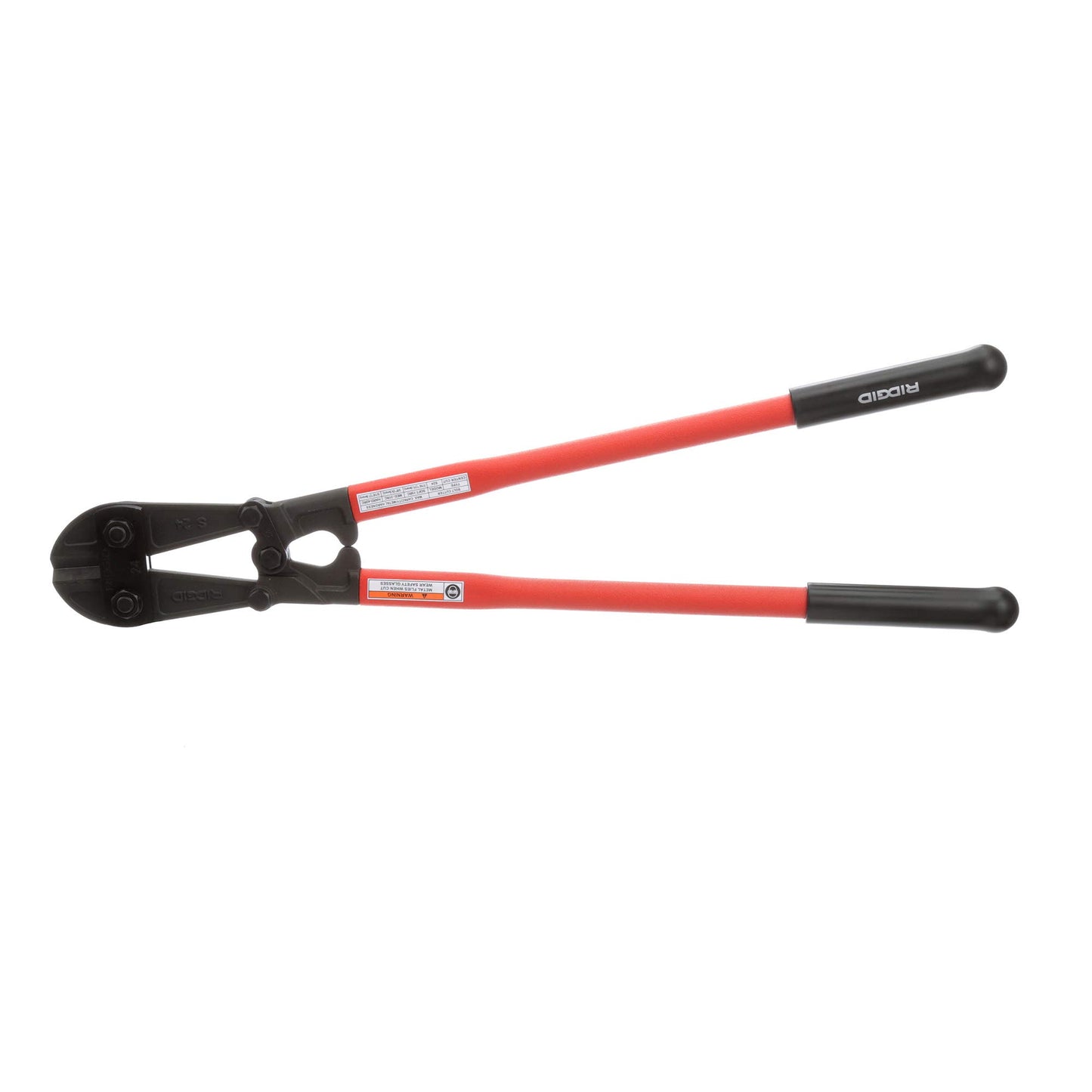 RIDGID 14223 S24 24" Heavy-Duty Bolt Cutter, Hardened Steel Jaws, Cuts 5/16"-7/16" Bolts, Red/Black