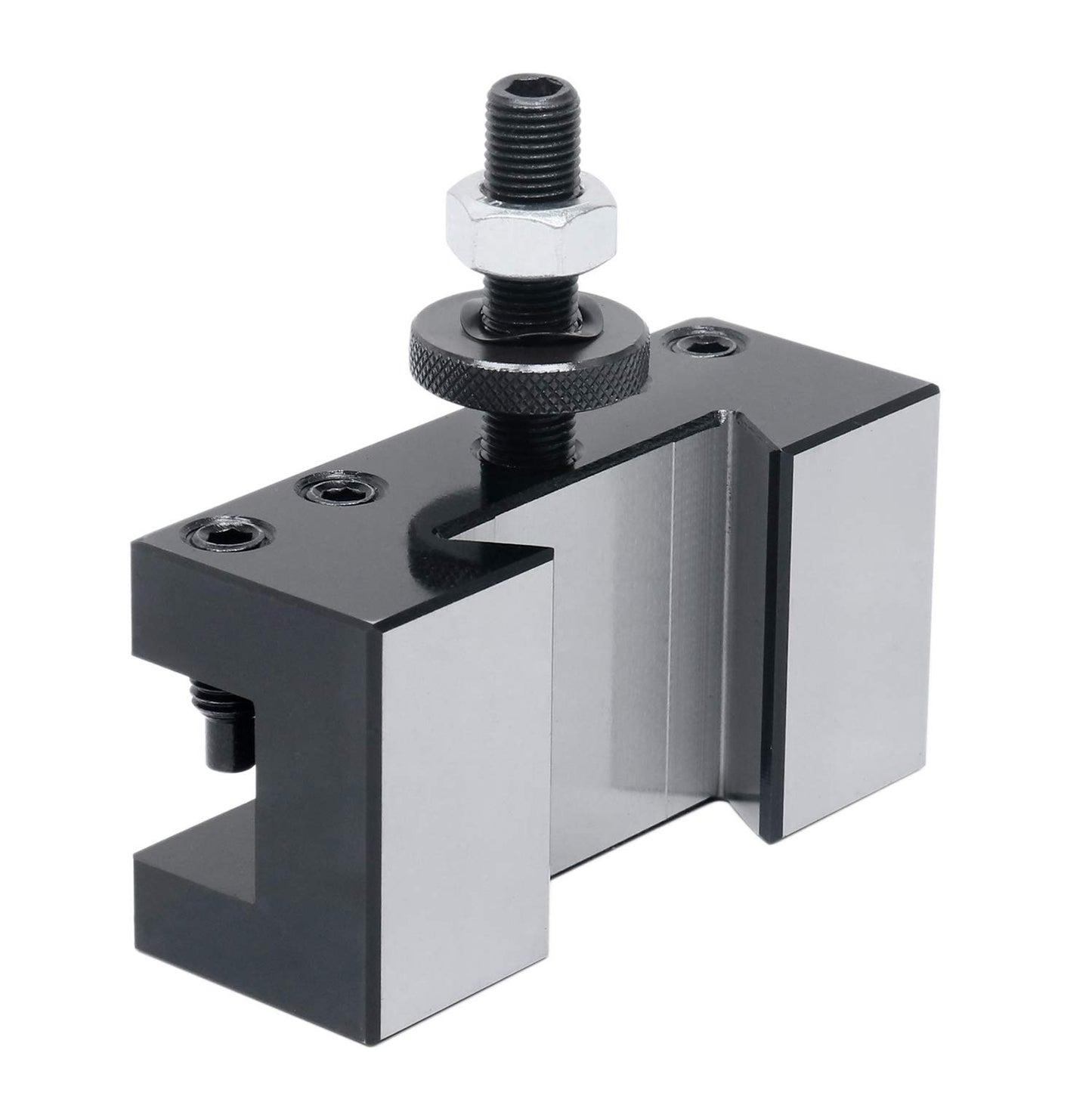 Accusize Industrial Tools CXA Turning and Facing Holder, for 1'' Turning Tools, Quick Change Tool Holder, Style 1, 0250-0301T