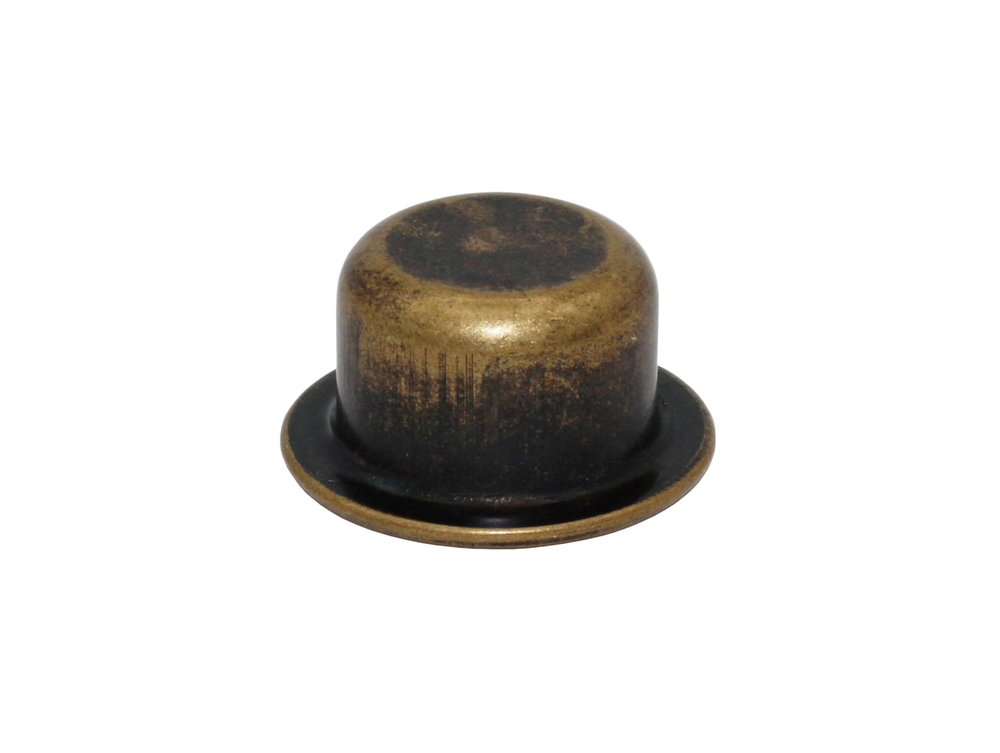 Creative Hobbies® 8 Inch Lamp Harp Kit - Regular Weight, Polished Finish | Harp, Finial and Harp Base Set for Table and Floor Lamps (Antique)