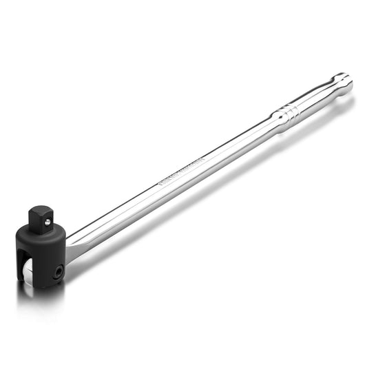 NEIKO 00206A 1/2" Breaker Bar, 1/2-Inch Drive 24-Inch Breaker Bar, Flex Head Chrome-Moly Cr-Mo, Lug Nut Wrench, Tire Bar, Cheater Bar