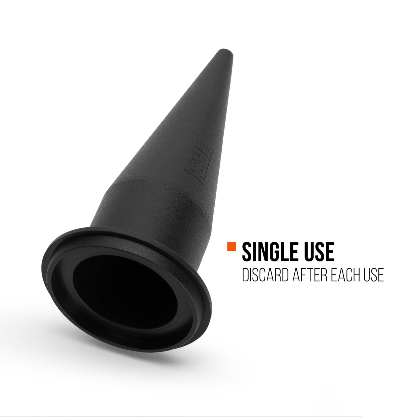 JES Innovations Cone Nozzle for Sausage and Bulk Caulk Guns, 10-Pack, SD-BCNOZZLE-10PK
