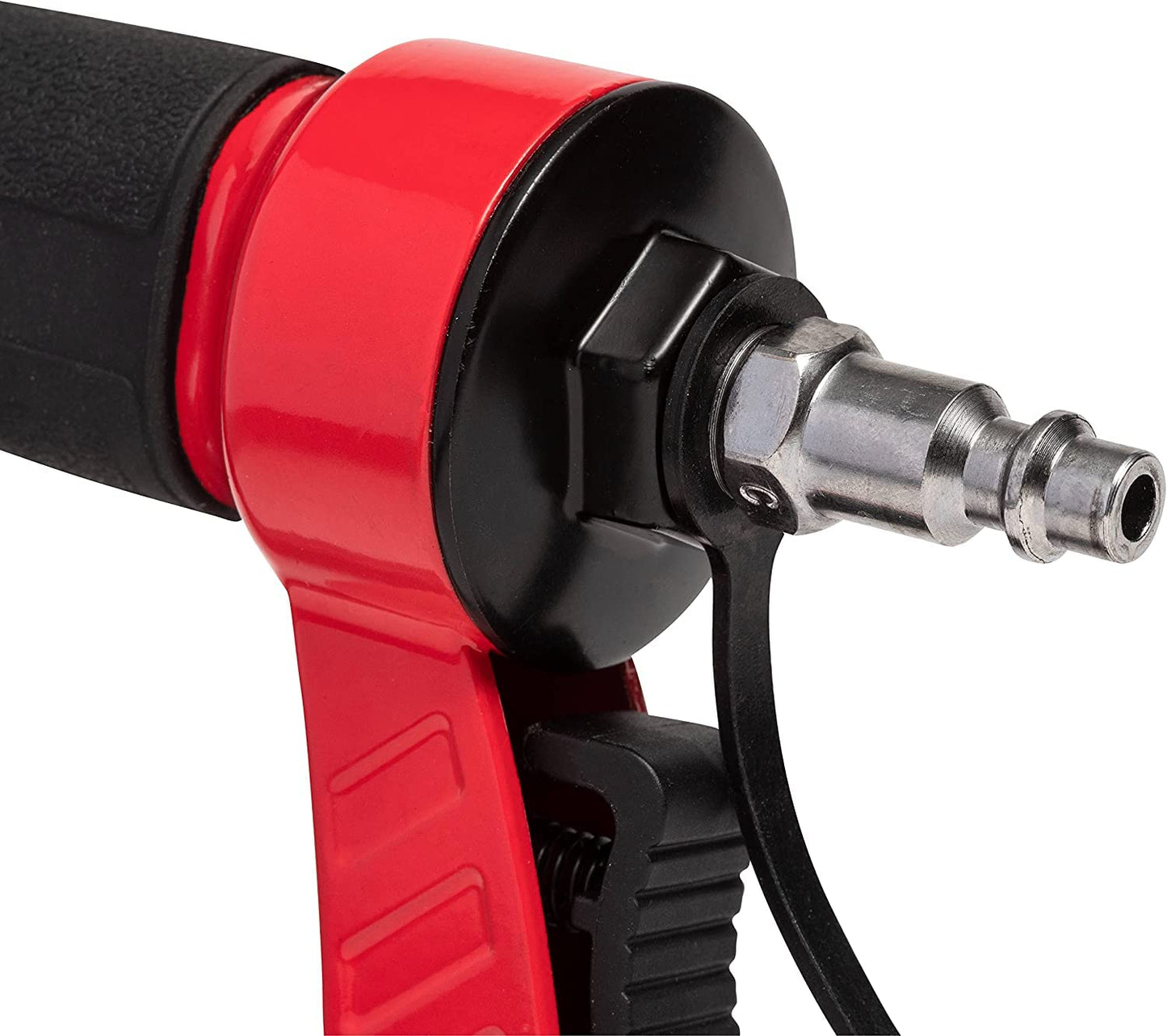 Arrow PT50 Oil-Free Pneumatic Staple Gun, Heavy-Duty Professional Stapler for Wood, Upholstery, Carpet & Fencing, Red